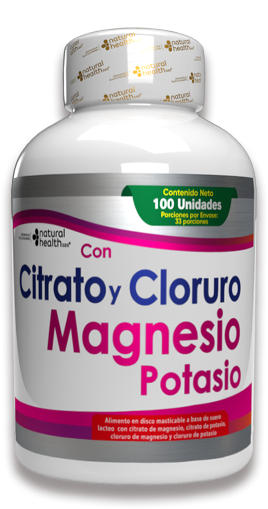 CITRATO Y CLORURO DE MAGNESIO Y POTASIO